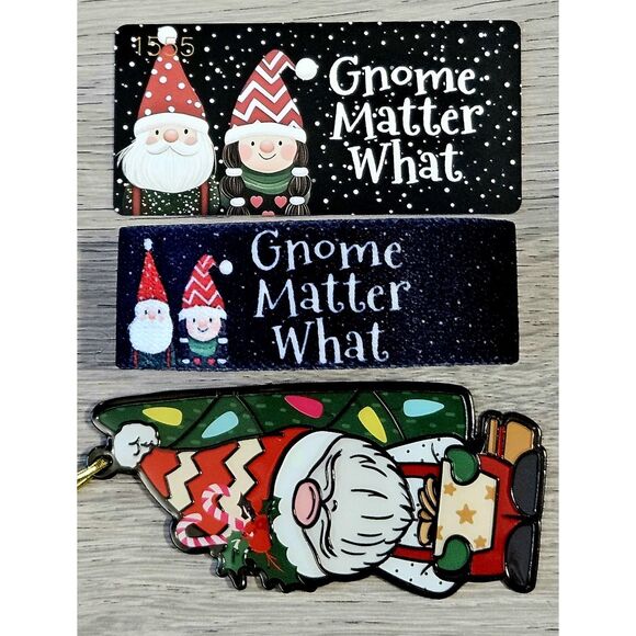 ZOX "GNOME MATTER WHAT" #1555 ADVENT DAY 3 ORNAMENT #125 & INTERACTIVE WRISTBAND - Picture 5 of 13